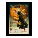 Greetings at Halloween the Time has Come Post Cards