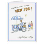Greetings card - congratulations on your new job! cards