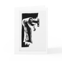 Greetings Card - Toilet Paper Roll by mniebuhr Greetings Card - Toilet Paper Roll