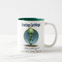 Greetings! mugs