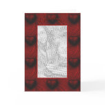 Greetings for a heart card