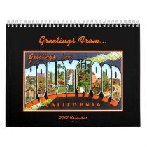 Greetings From 2012 Calendar