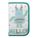 Greetings from a friendly blue monster planners