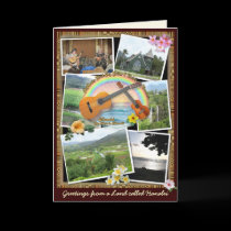 Greetings from a Land called Hanalei cards