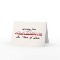 Greetings from Alabama Card