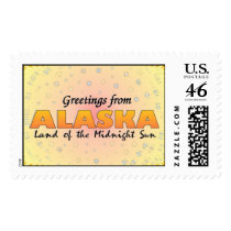 Greetings from Alaska Postage