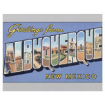 Greetings From Albuquerque New Mexico, Vintage Custom Flyer