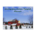 Greetings from Americas Dairyland... postcards