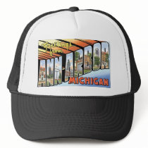 Greetings from Ann Arbor, Michigan! Trucker Hat