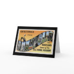 Greetings from Annapolis Maryland Greeting Card