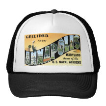 Greetings from Annapolis, Maryland! Mesh Hat
