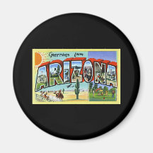 Greetings from Arizona Fridge Magnets