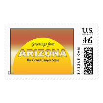 Greetings from Arizona postage