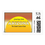 Greetings from Arizona Postage Stamps