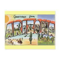 Greetings from Arizona Postcards