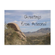 "Greetings from Arizona!" Postcard by avisnoelledesigns "Greetings from Arizona!" Postcard