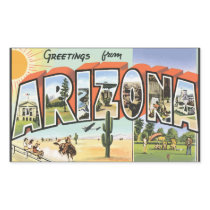 Greetings From Arizona, Vintage Stickers