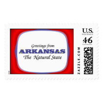 Greetings from Arkansas Stamps