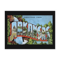 Greetings from Arkansas Postcards