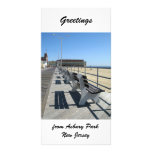 Greetings from Asbury Park Boardwalk Photo Greeting Card