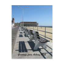 Greetings from Asbury Park Boardwalk Post Card