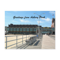 Greetings from Asbury Park Postcard
