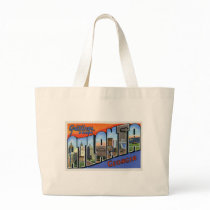 Greetings from Atlanta Tote Bags