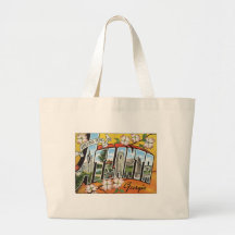 Greetings From Atlanta Canvas Bag