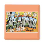 Greetings from Atlanta, GA! Fridge Magnets