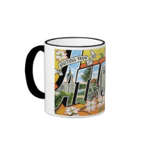 Greetings from Atlanta, GA! Coffee Mugs