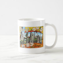 Greetings From Atlanta Mug