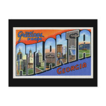 Greetings from Atlanta Post Cards