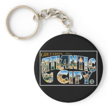 Greetings from Atlantic City! Key Chains