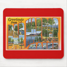Greetings from Bar Harbor, Maine! Mouse Pad