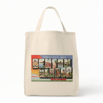 Greetings from Benton Harbor, Michigan Bags