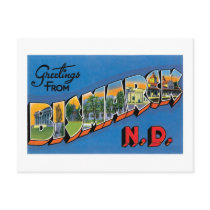 Greetings from Bismarck, North Dakota! Postcards