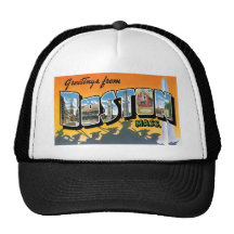 Greetings from Boston! Mesh Hat
