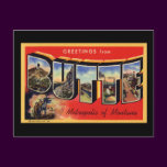 Greetings from Butte Metropolis of Montana