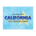 Greetings from California postcards