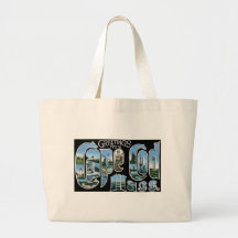 Greetings from Cape Cod, Mass! Canvas Bag