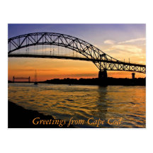 Greetings from Cape Cod Post Card