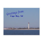 Greetings from Cape May Lighthouse Postcard