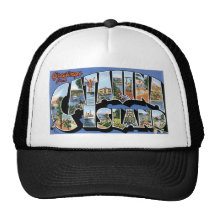 Greetings from Catalina Island, California! Trucker Hats