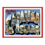 Greetings From Catalina Island California Post Card