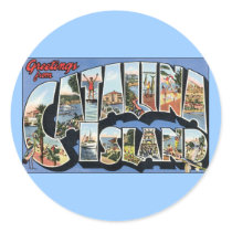 Greetings from Catalina Island Stickers