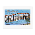 Greetings from Charleston, SC Post Card