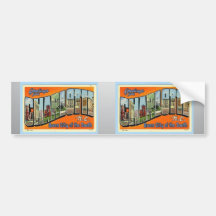 Greetings From Charlotte N.C. , Vintage Bumper Sticker