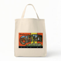 Greetings From Cheyenne, Wyoming Bags