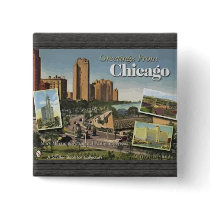 Greetings from Chicago Pins