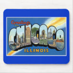 Greetings from Chicago, Illinois! Mouse Pads